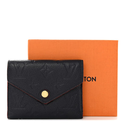 Louis Vuitton Empreinte Victorine Wallet Marine Rouge 9 of 9