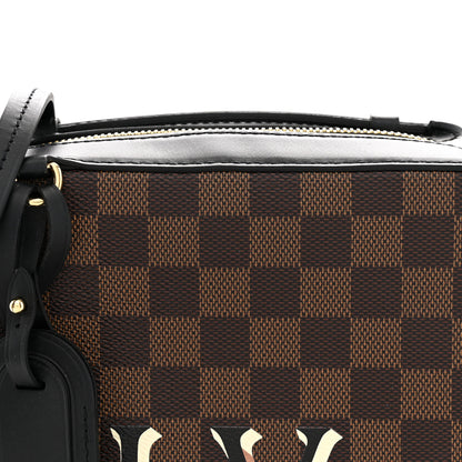 Louis Vuitton Damier Ebene Santa Monica Black 6 of 8