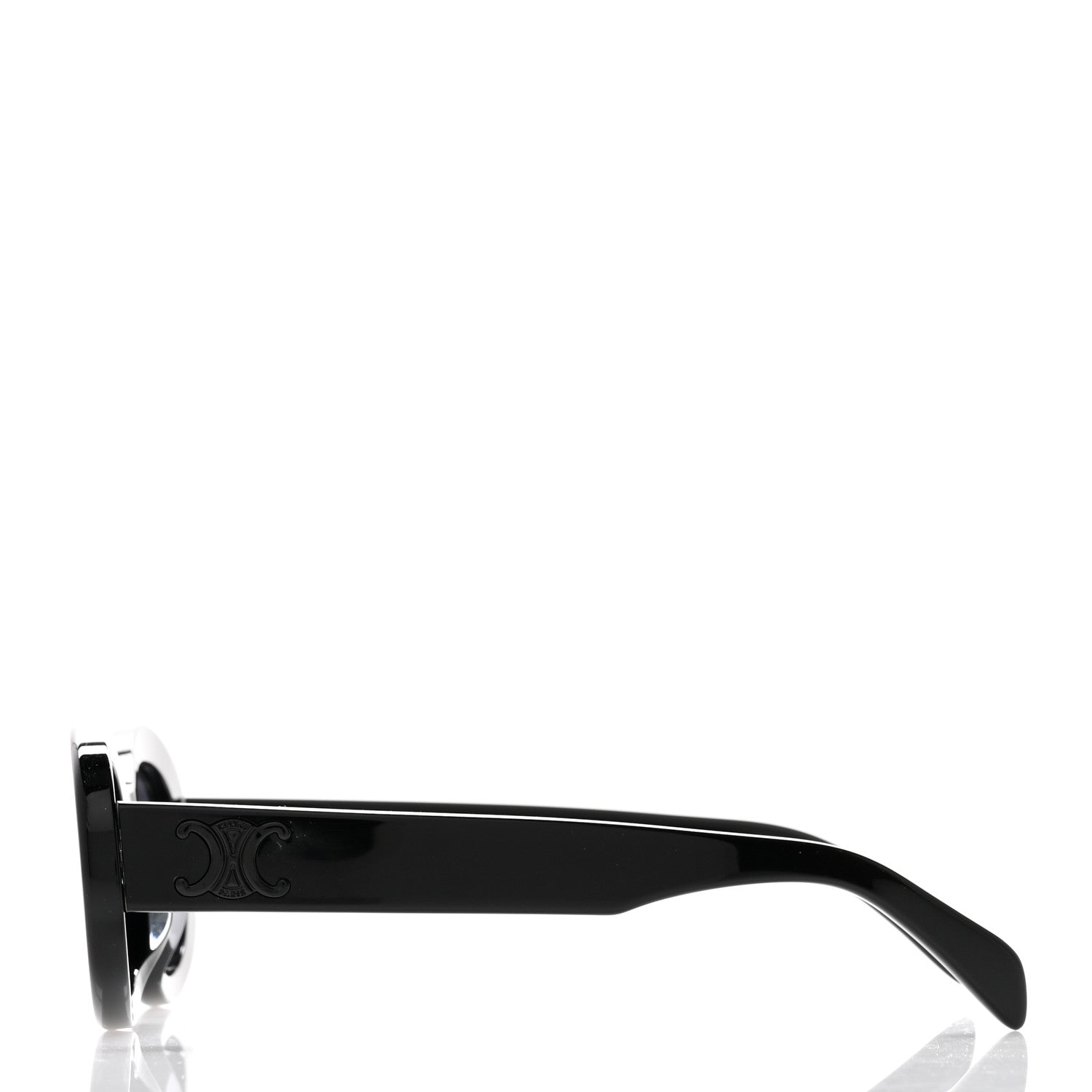 Celine Acetate Triomphe 01 Sunglasses CL 40194U Black 3 of 10