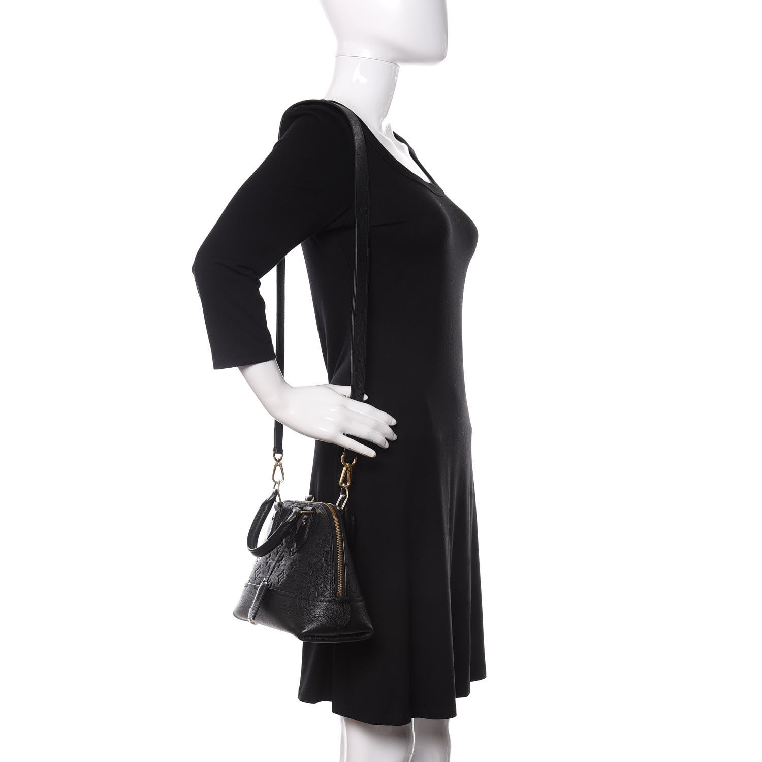 Louis Vuitton Empreinte Neo Alma BB Black 2 of 11