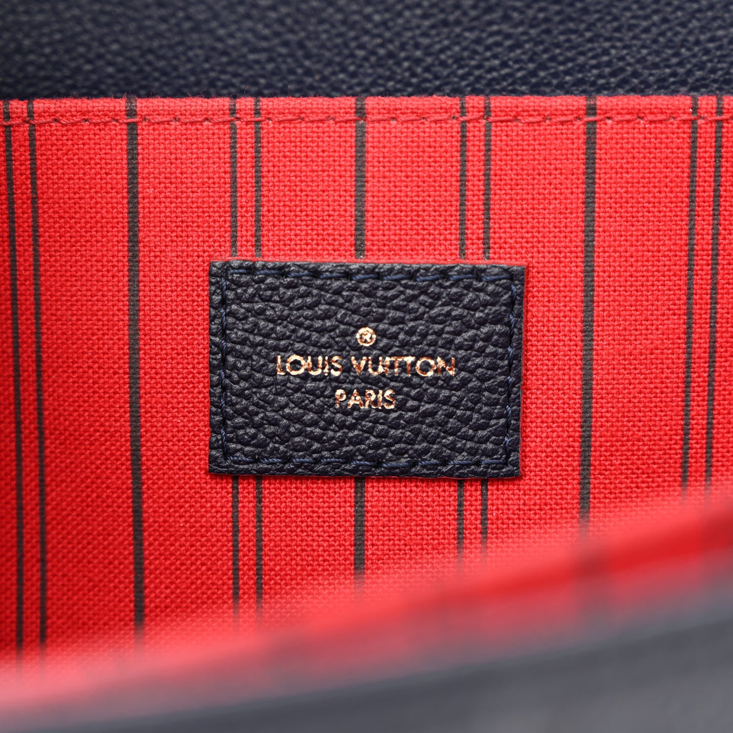 Louis Vuitton Empreinte Pochette Metis Marine Rouge 6 of 16