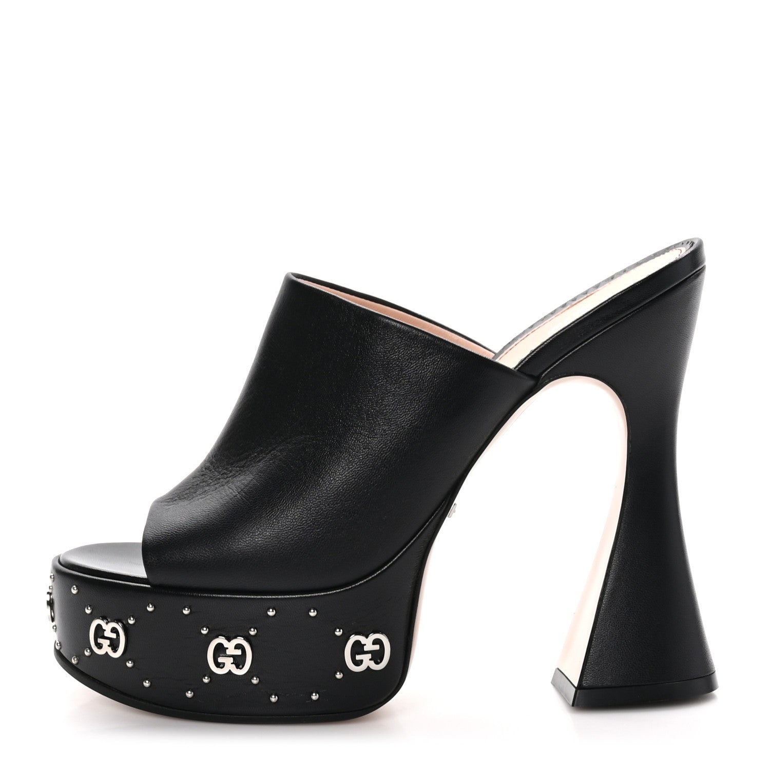 Gucci Malaga Kid Janaya 150mm Platform Sandals 39.5 Black 1 of 9
