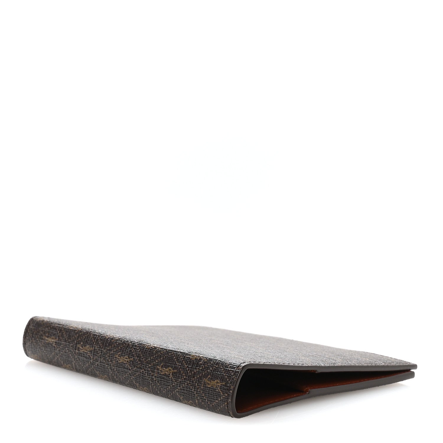 Saint Laurent Classic Toile Monogram A6 Agenda Sleeve Brown 4 of 6