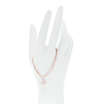 Bulgari 18K Rose Gold Mother of Pearl Divas' Dream Bracelet SM 2 of 5