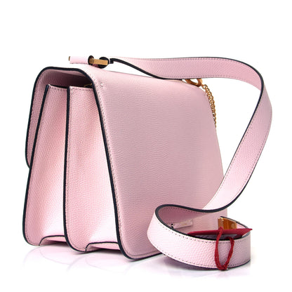 Valentino Garavani Grainy Calfskin Large VSling Shoulder Bag Rose Quartz 2 of 4
