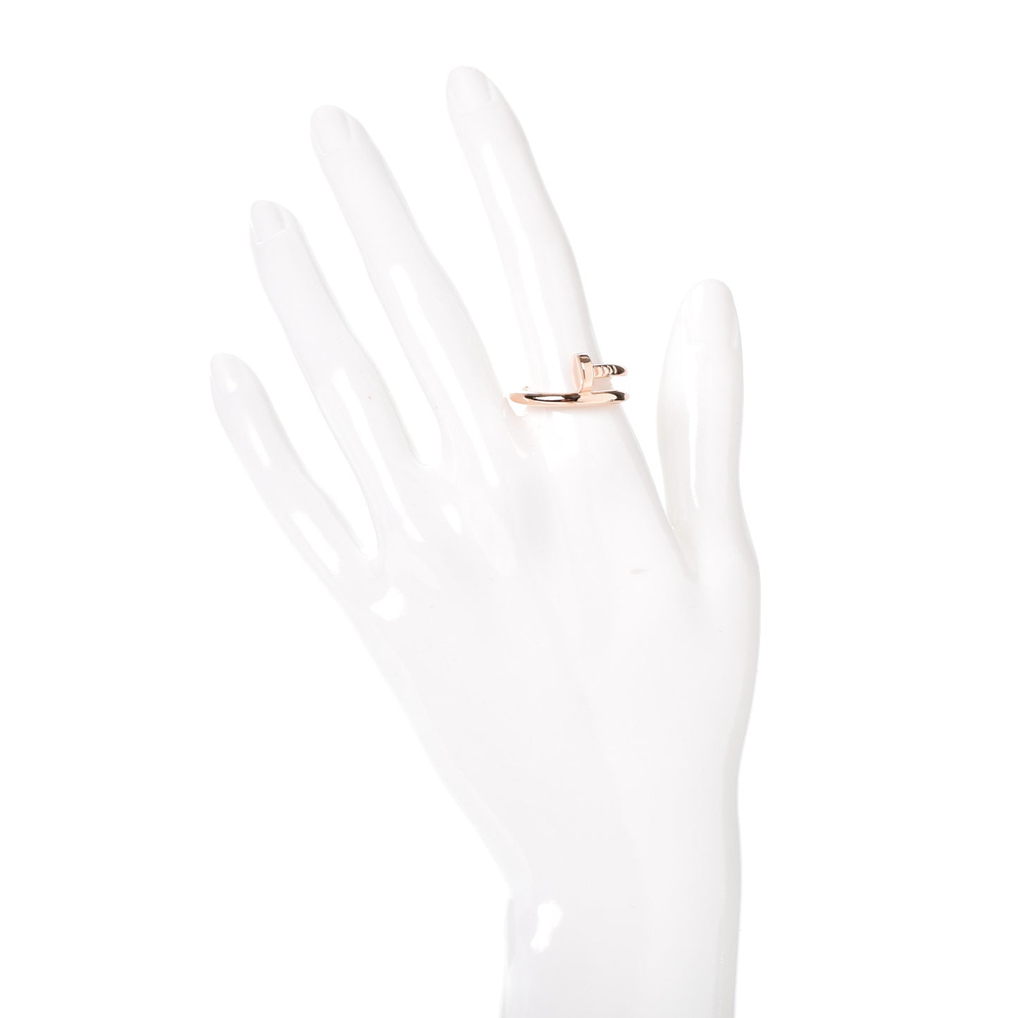 18K Pink Gold Juste Un Clou Ring 55 7.25