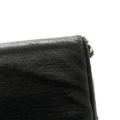 Chanel Lambskin Timeless CC Wallet On Chain WOC Black 14 of 14
