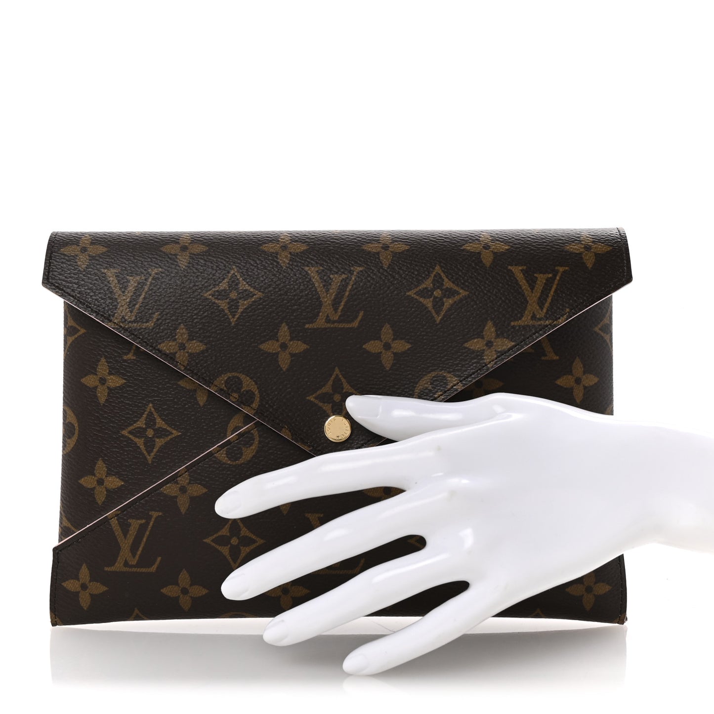Monogram Large Kirigami Pochette Insert Rose Ballerine