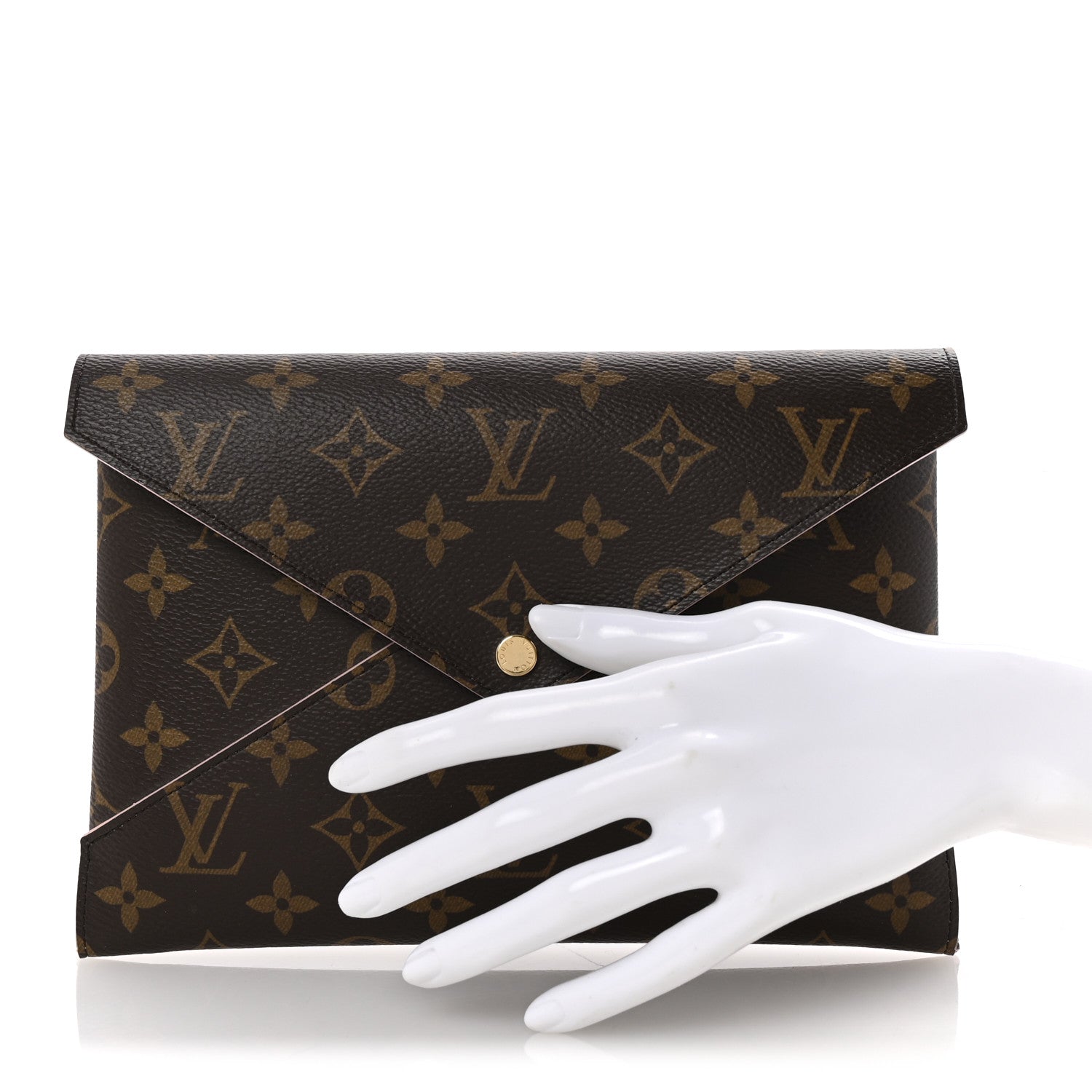 Louis Vuitton Monogram Large Kirigami Pochette Insert Rose Ballerine 2 of 9