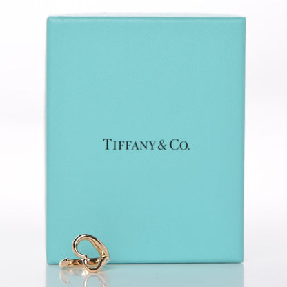 Tiffany 18K Rose Gold Elsa Peretti Small Open Heart Ring 48 4.5 6 of 6