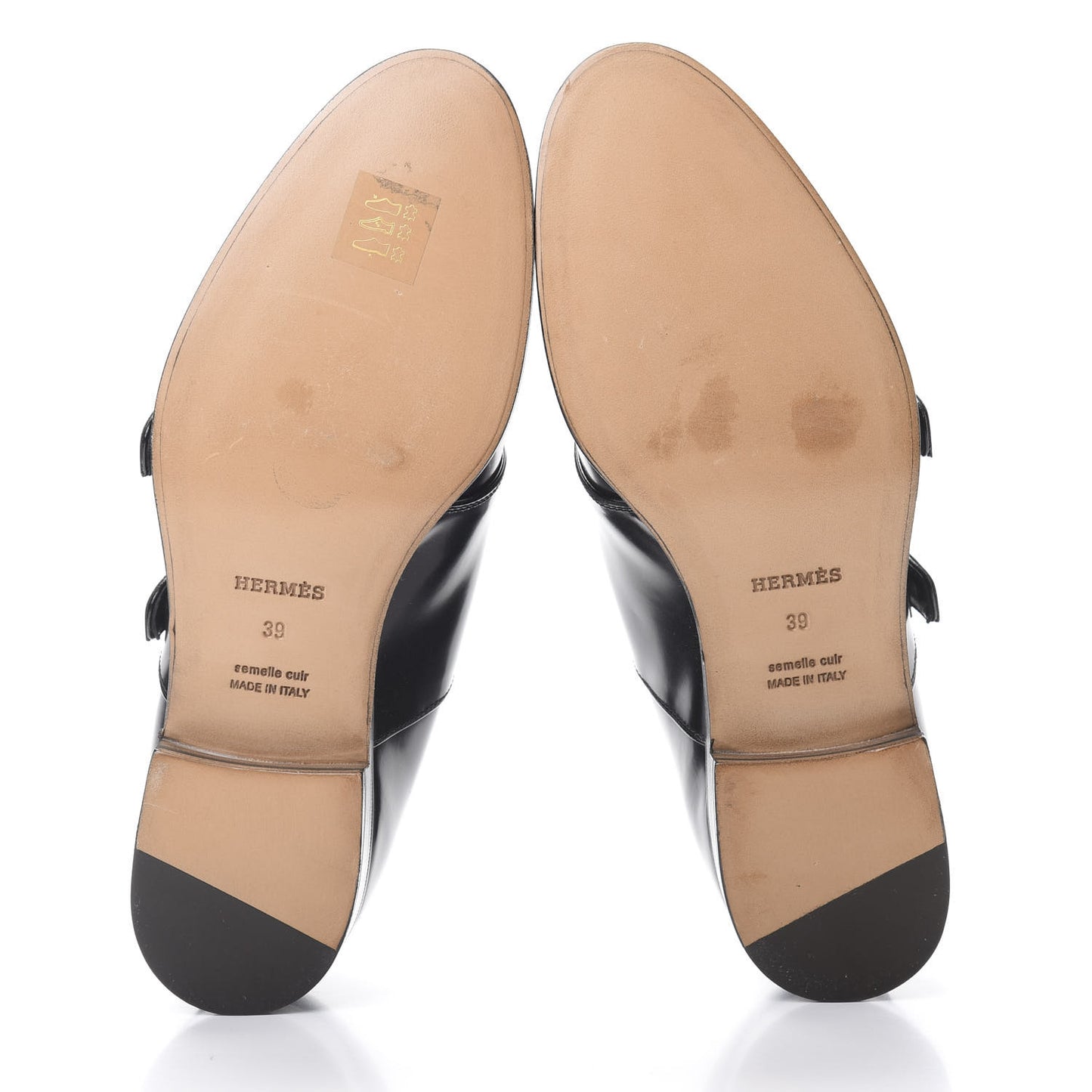 Tuscan Calfskin Womens Stanford Derby Loafers 39 Black