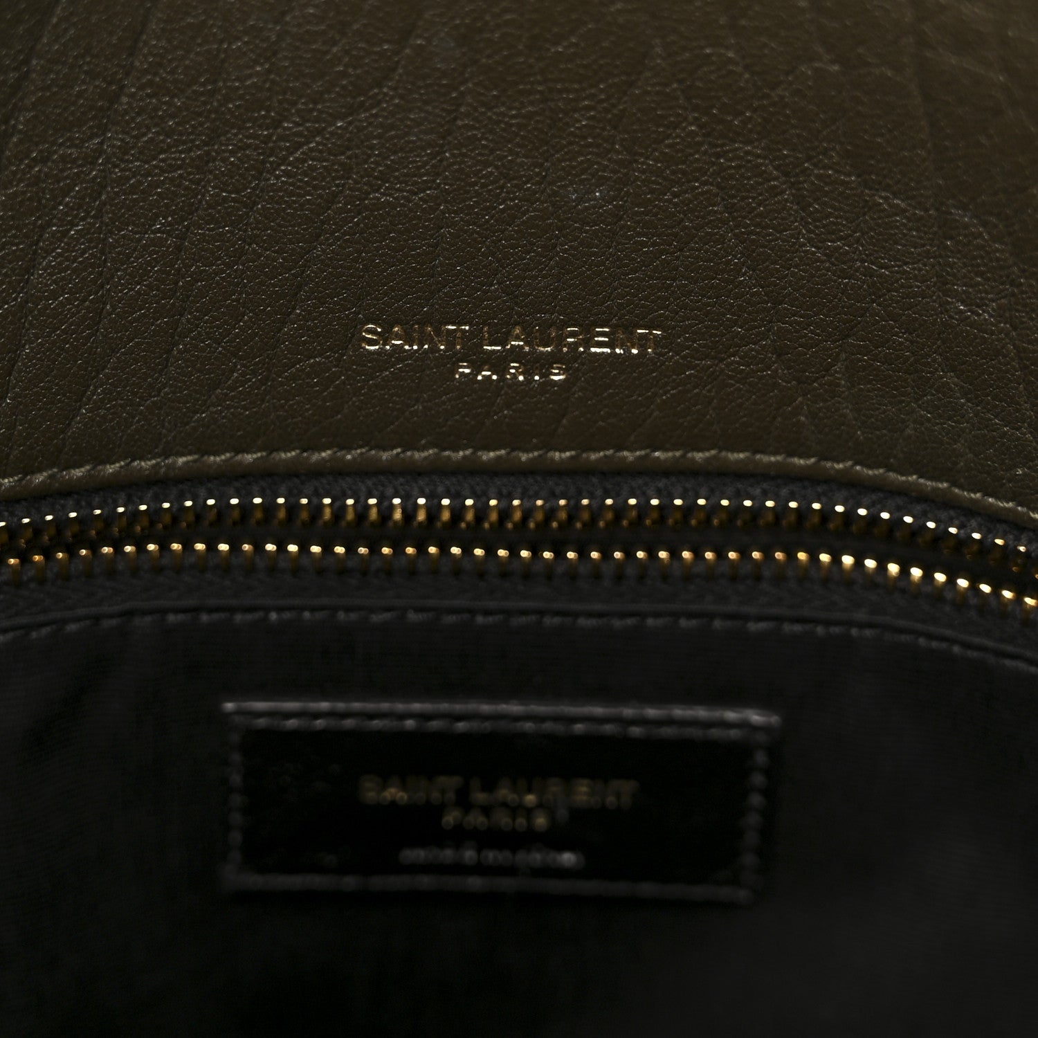 Saint Laurent Grained Lambskin Monogram Large Niki Chain Satchel Light Musk 6 of 11
