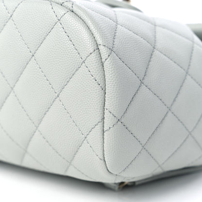 Chanel Caviar Quilted Mini Urban Spirit Backpack Light Blue 8 of 9