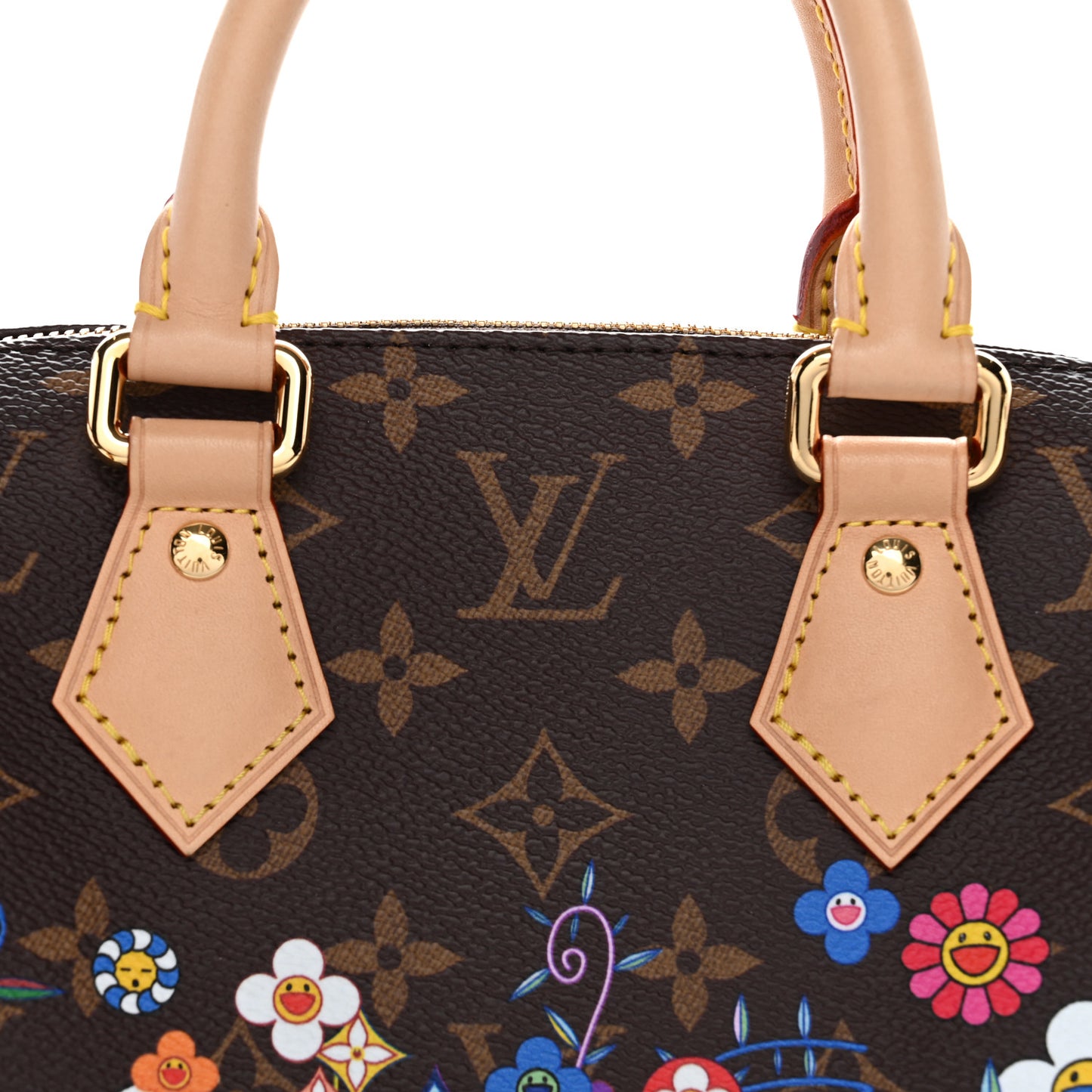LV X TM Monogram Flowers Speedy Bandouliere 20