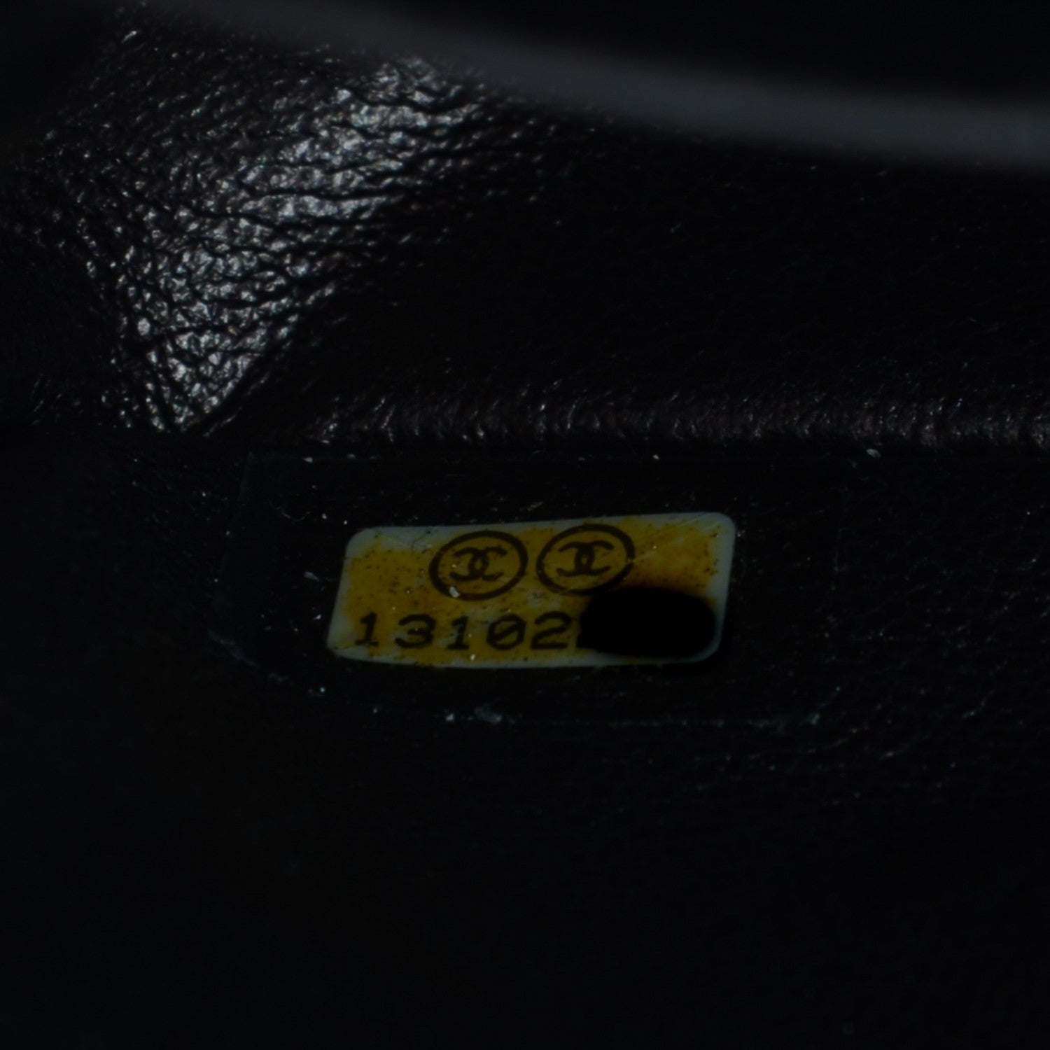 Chanel Metallic Lambskin Medium Double Flap Dark Grey 7 of 7