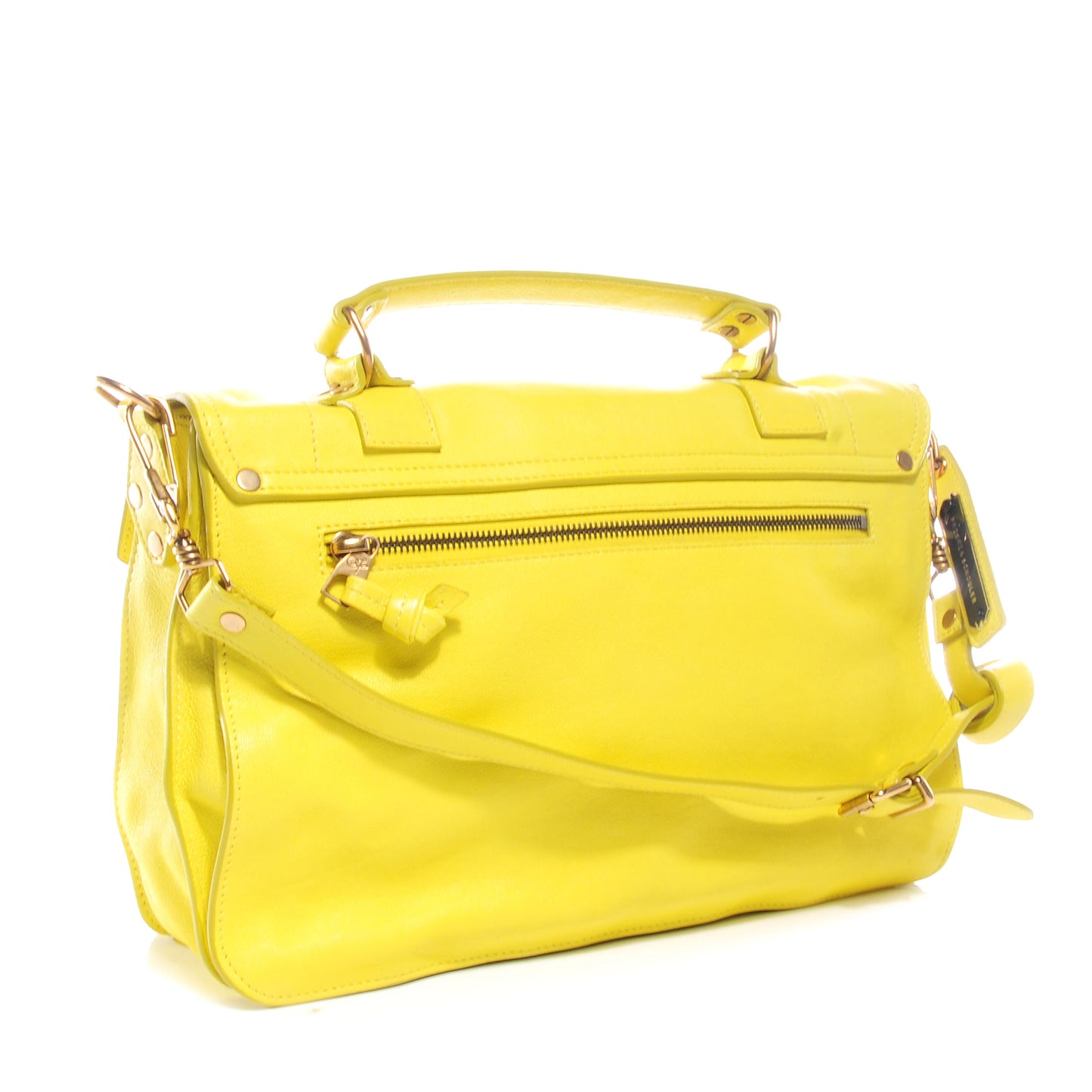Lambskin PS1 Medium Satchel Sunshine