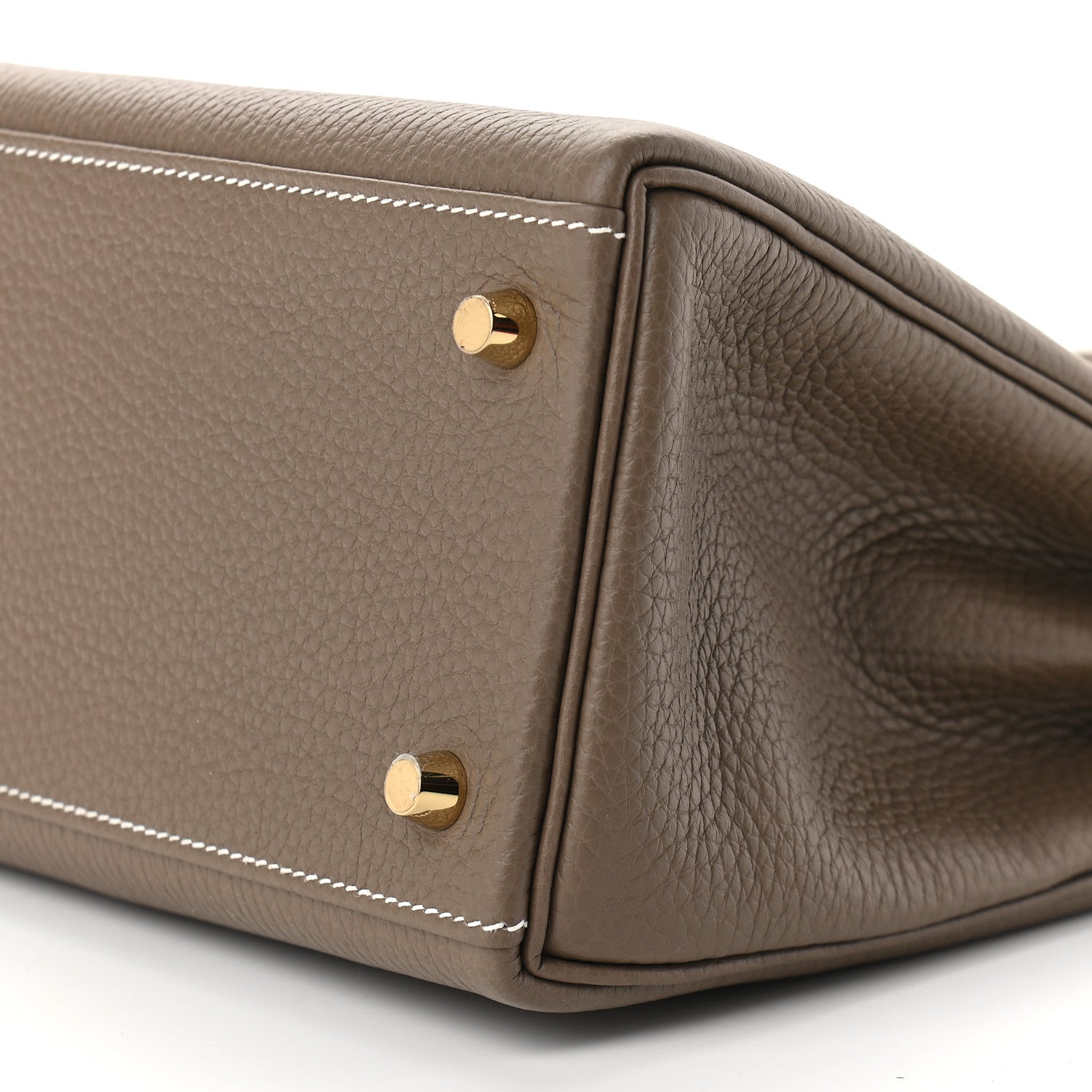 Hermes Togo Kelly Retourne 28 Etoupe 10 of 10