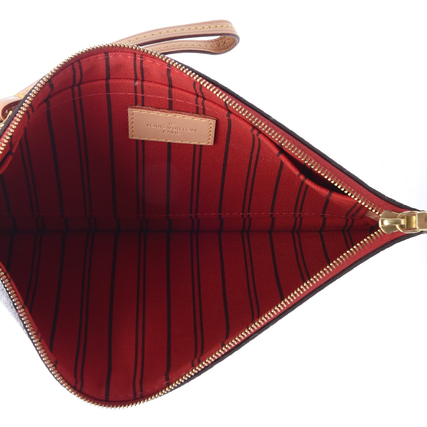 Monogram Neverfull MM GM Pochette Cherry