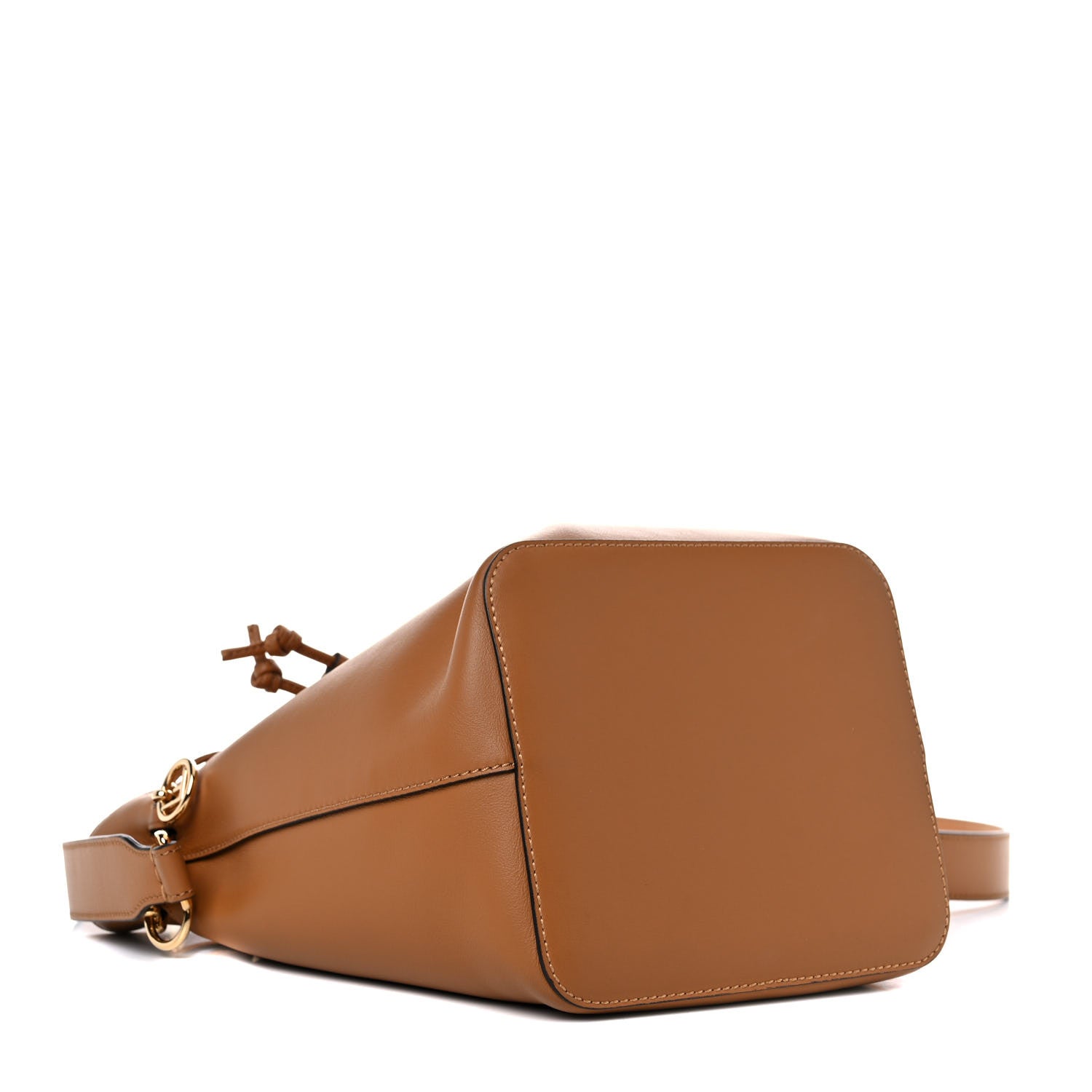 Fendi Vitello Grace Matte F is Fendi Grande Mon Tresor Bucket Bag Nocciola 4 of 10