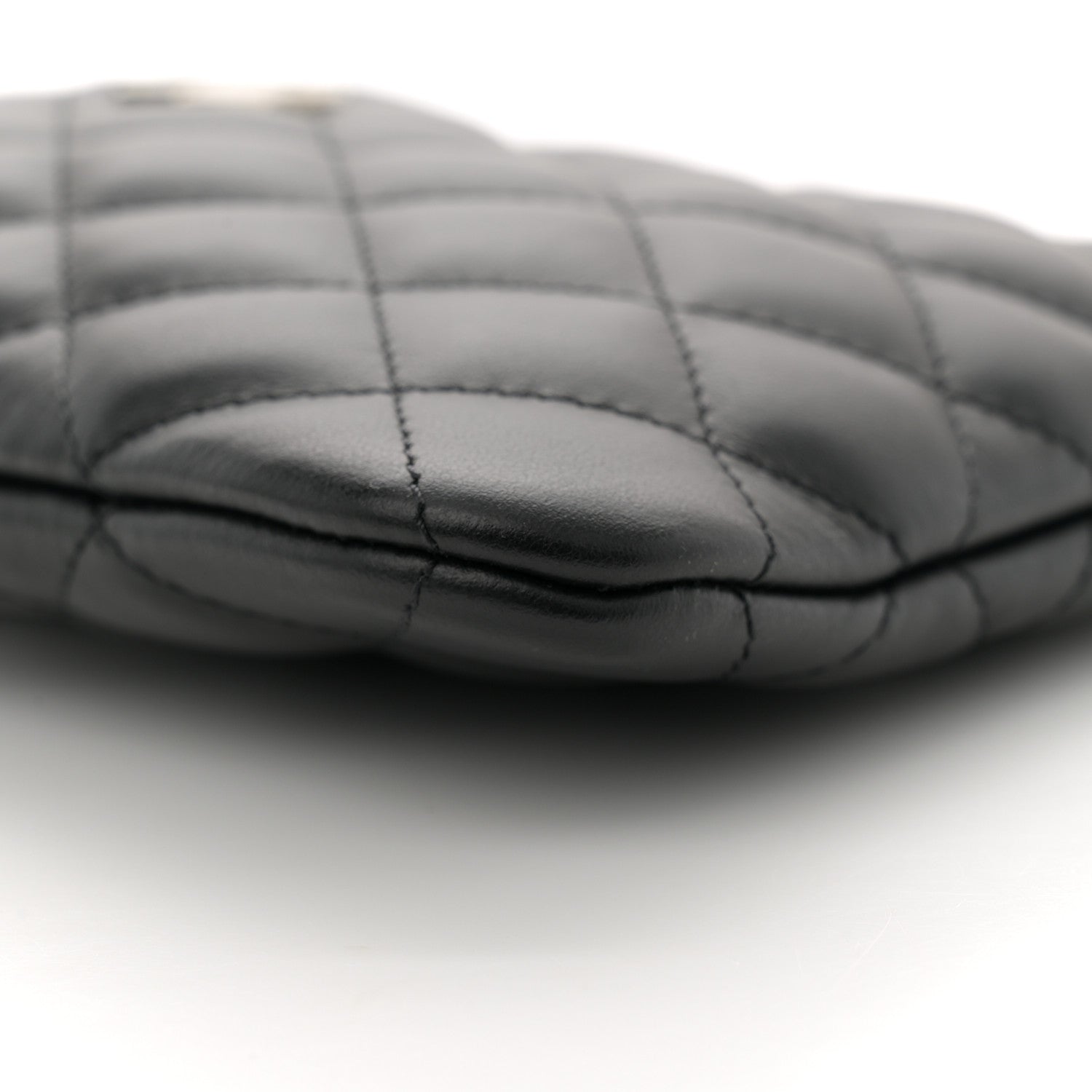 Chanel Lambskin Quilted Crossbody Bag Black 9 of 10