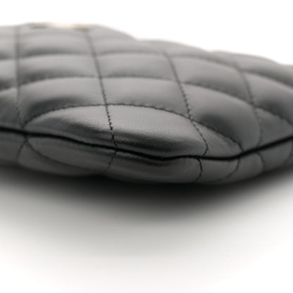 Chanel Lambskin Quilted Crossbody Bag Black 9 of 10