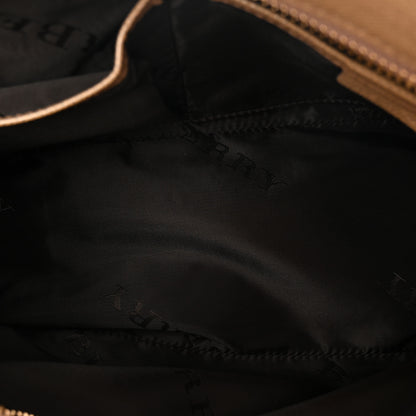 Burberry Patent Somerford Tote Tan 5 of 10