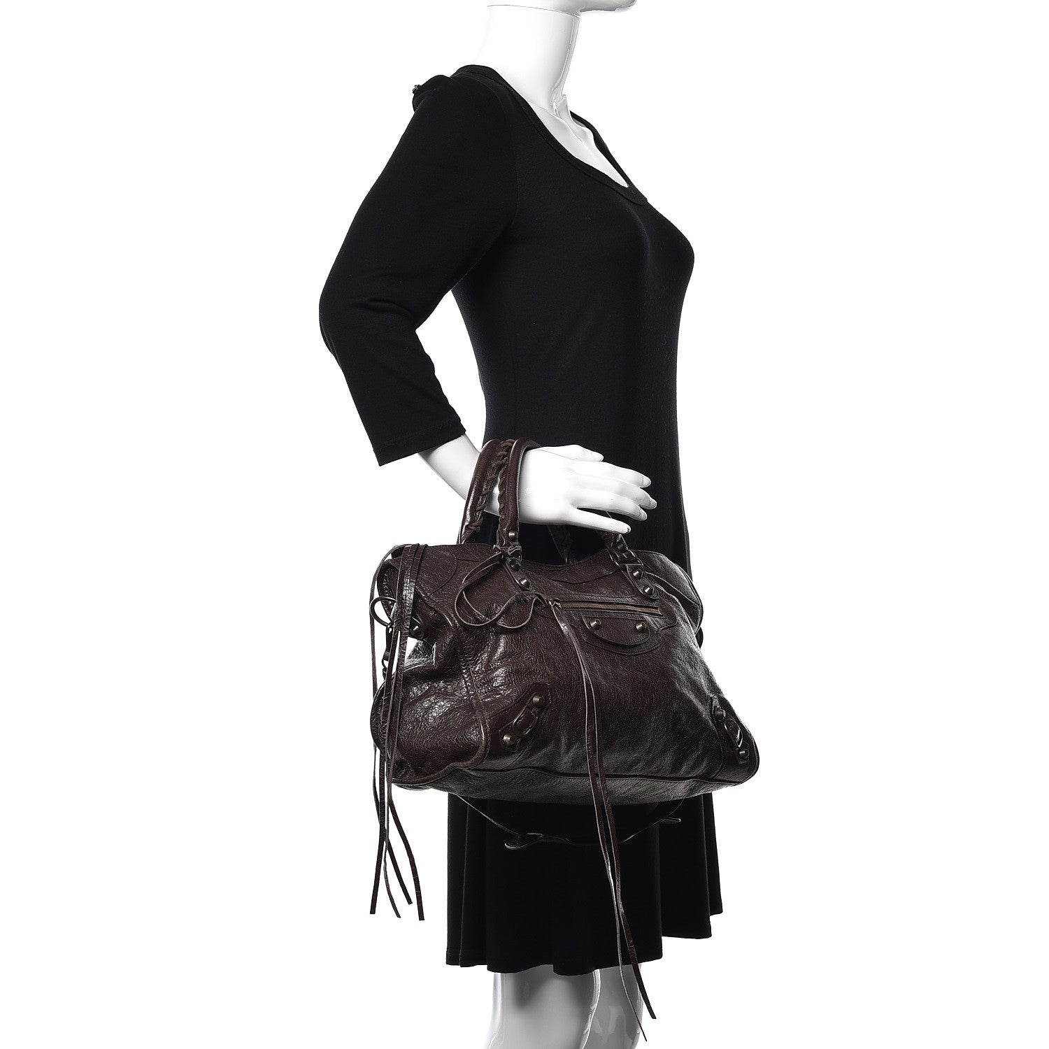 Balenciaga Agneau Classic Hardware City Charbon 3 of 22