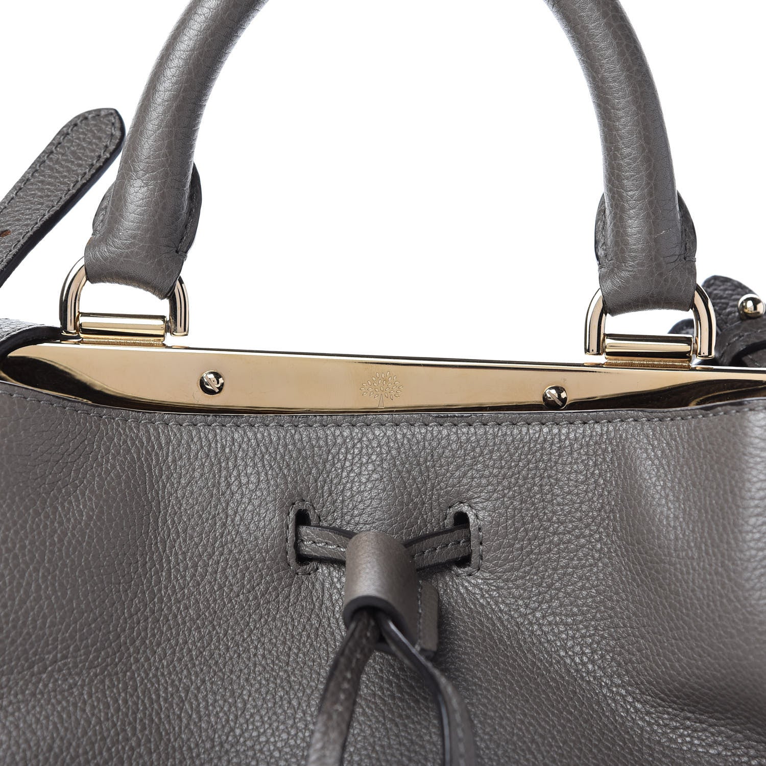 Mulberry Small Classic Grain Small Kensington Mole Grey 10 of 10