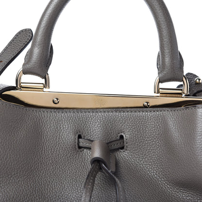 Mulberry Small Classic Grain Small Kensington Mole Grey 10 of 10