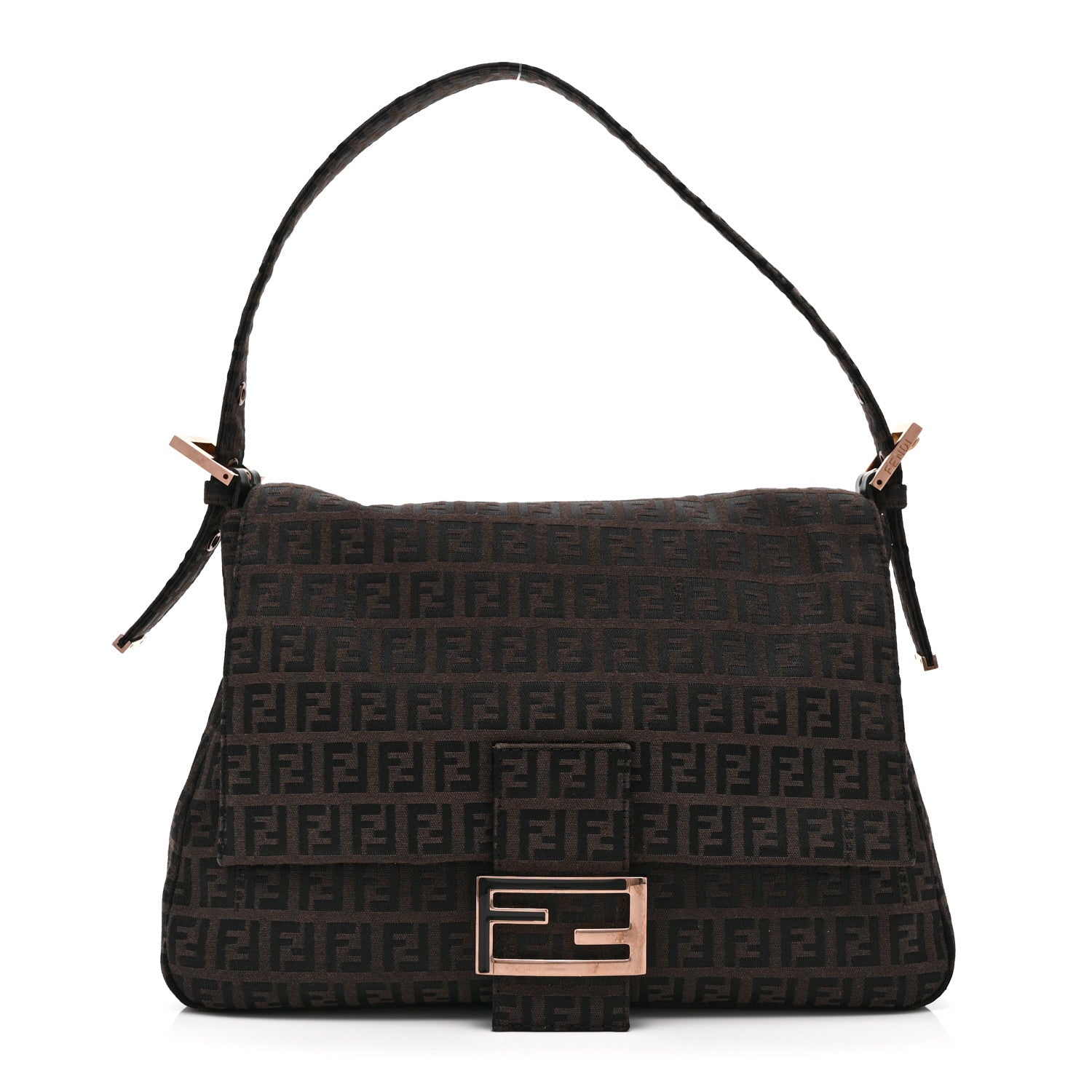 Fendi Zucchino Mama Baguette Tobacco 1 of 10