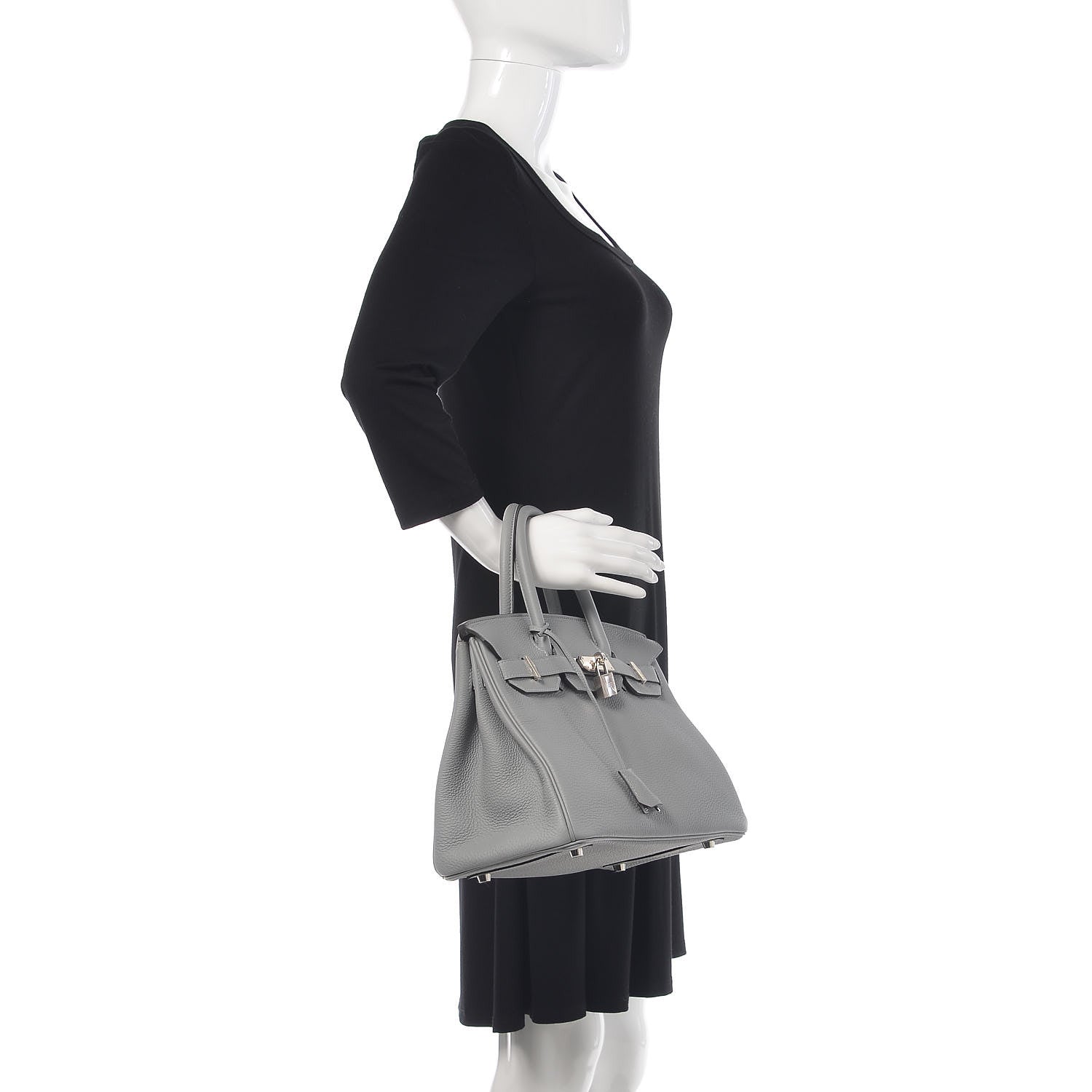 Hermes Togo Birkin 30 Bleu Glacier 2 of 38