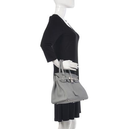 Hermes Togo Birkin 30 Bleu Glacier 2 of 38