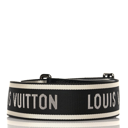 Louis Vuitton Nylon Jacquard Sporty Bandouliere Shoulder Strap Black 3 of 6