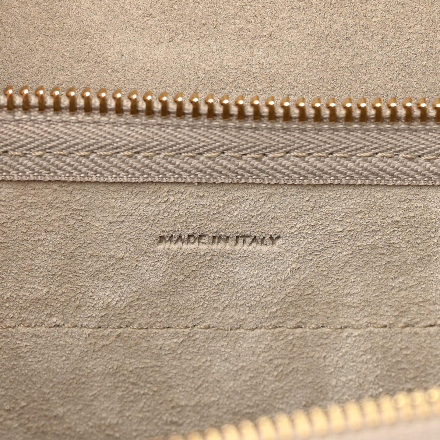 Grained Calfskin Nano Belt Bag Light Taupe