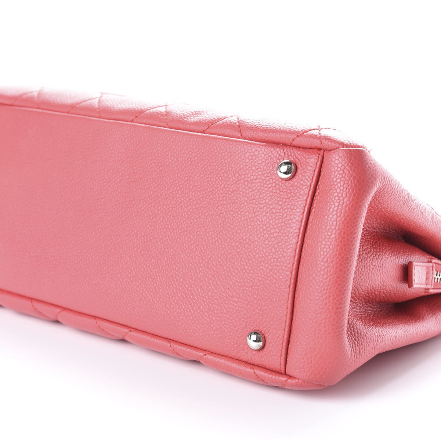Caviar Quilted Timeless CC Soft Tote Pink
