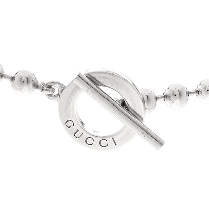 Gucci Sterling Silver Interlocking G Pendant Necklace 4 of 6