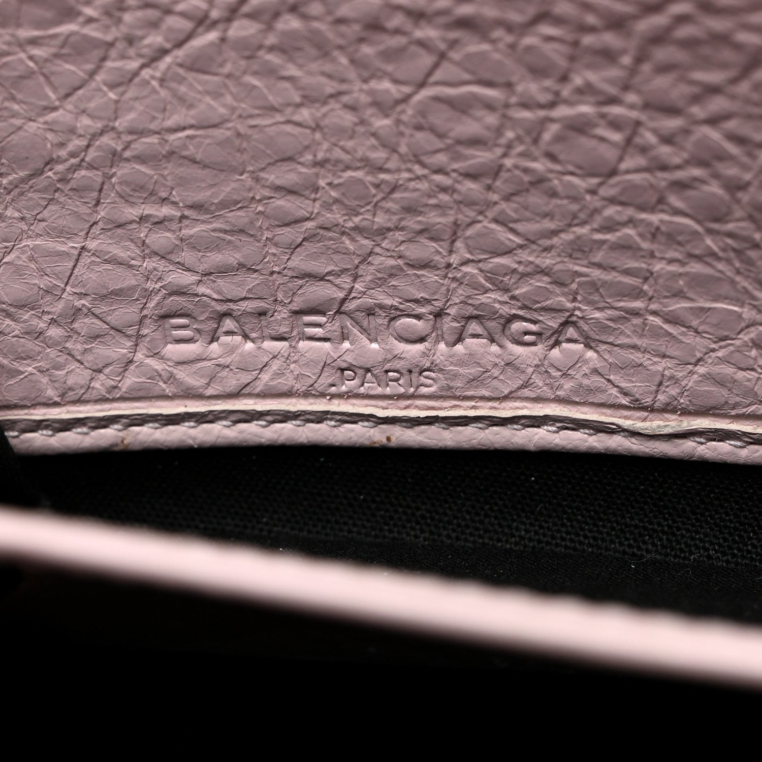 Balenciaga Agneau Classic Hardware Continental Zip Around Wallet Rose Poudre 6 of 8