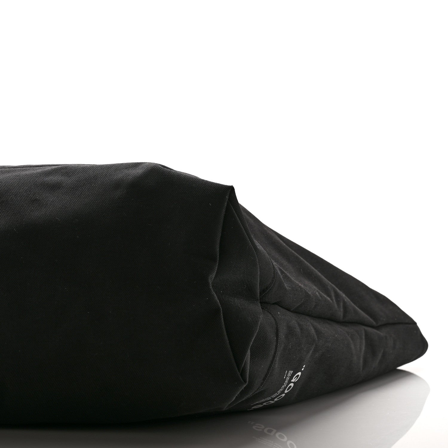 Off-White Canvas Goods Quote Tote Black White 9 of 9