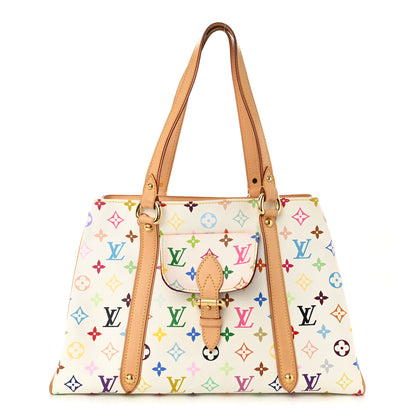 Louis Vuitton Monogram Multicolor Aurelia MM White 1 of 9