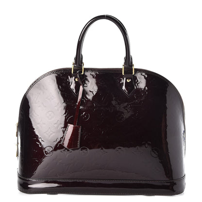 Louis Vuitton Vernis Alma GM Amarante 1 of 9