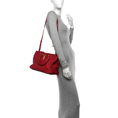 Saint Laurent Sheepskin Small Cabas ChYc Rouge Orient 2 of 15