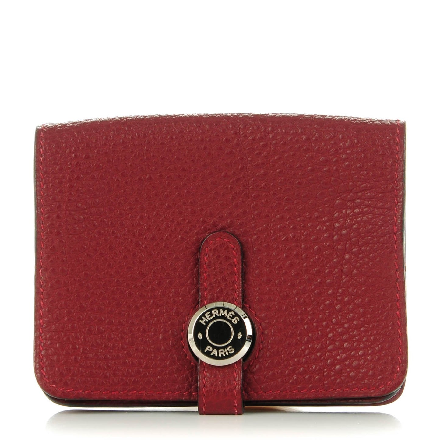 Togo Dogon Card Case Rouge H
