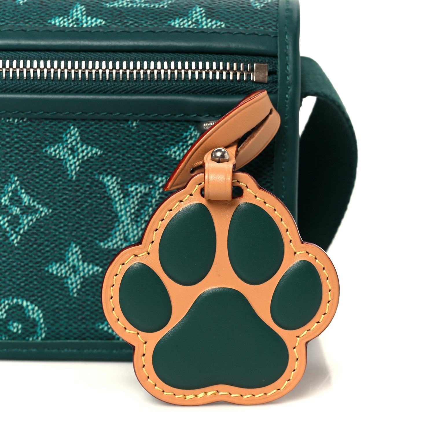 Louis Vuitton Monogram Heritage Bosphore Wearable Wallet Green 9 of 11