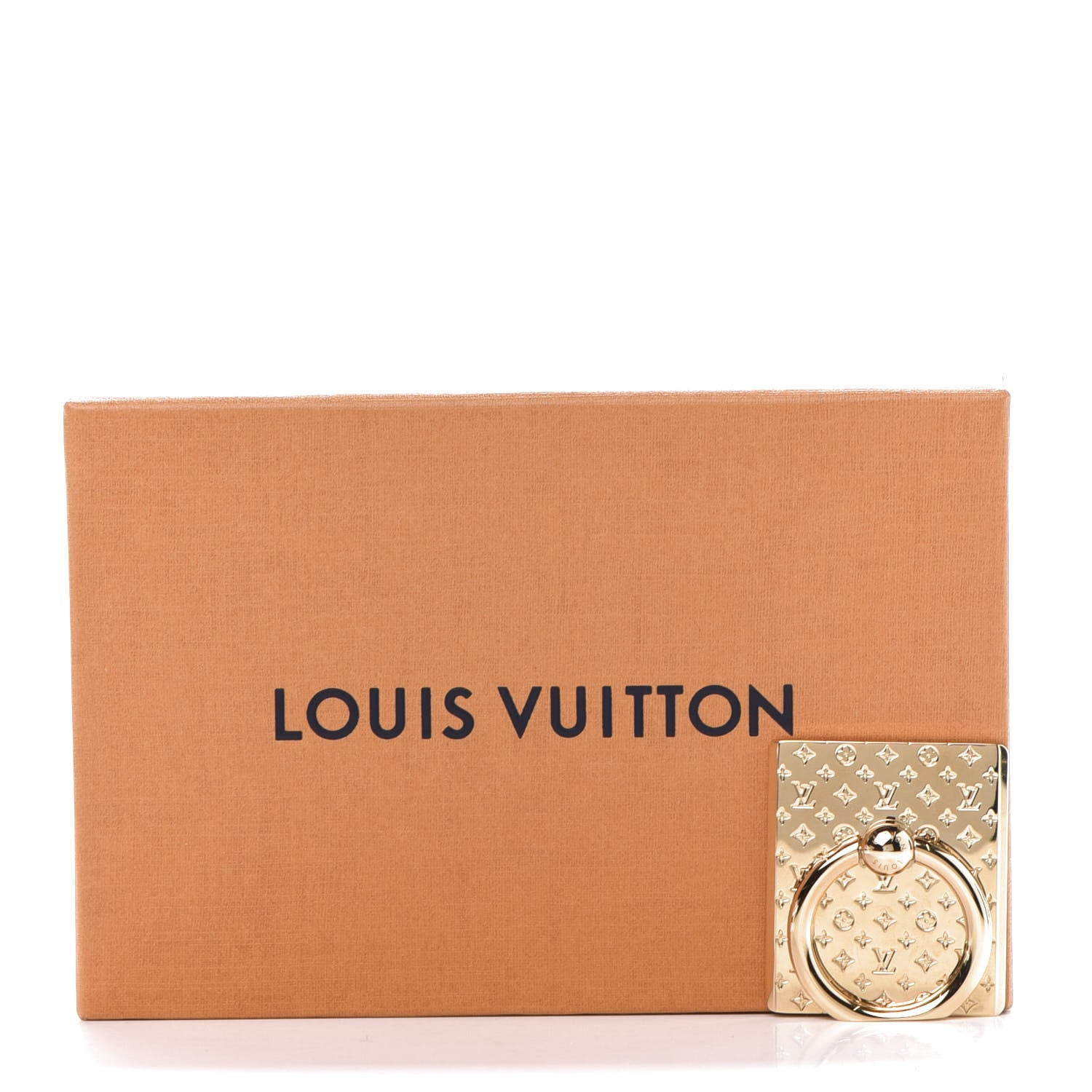 Louis Vuitton Nanogram Phone Ring Holder Gold 4 of 5