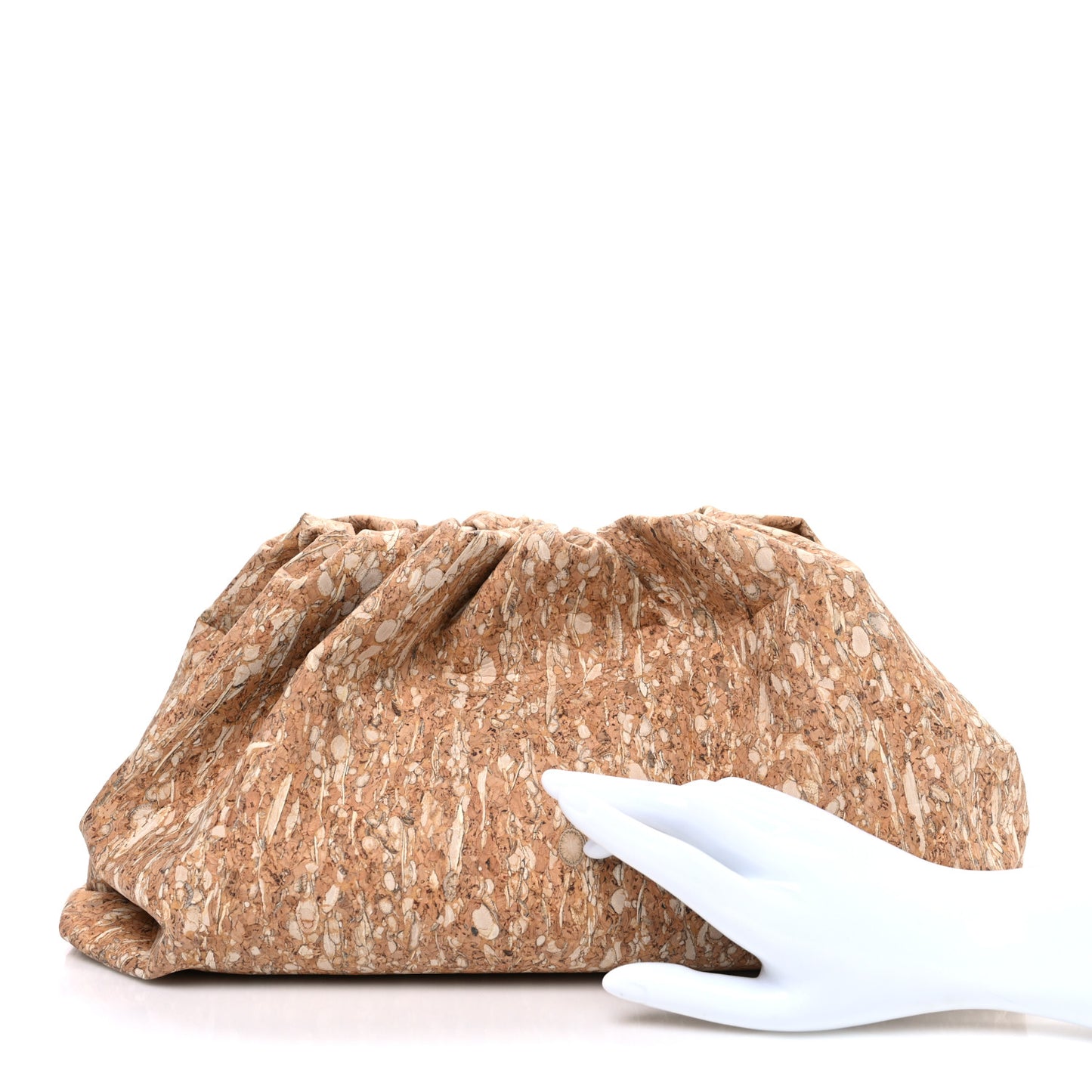 Cork The Pouch Oversized Clutch Natural