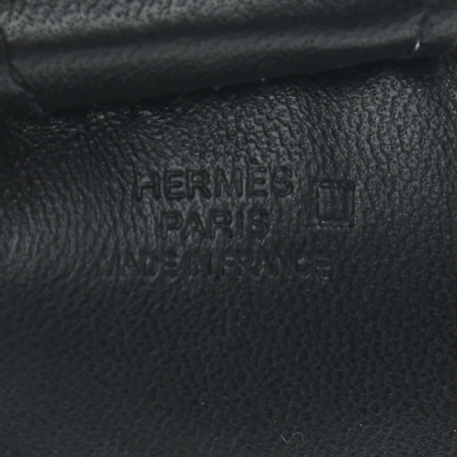 Hermes Milo Lambskin Matte Alligator Touch Grigri Rodeo Horse Bag Charm MM So Black 4 of 4