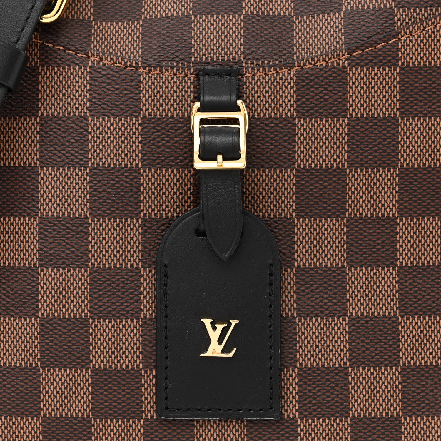 Louis Vuitton Damier Ebene Odeon PM Black 7 of 9