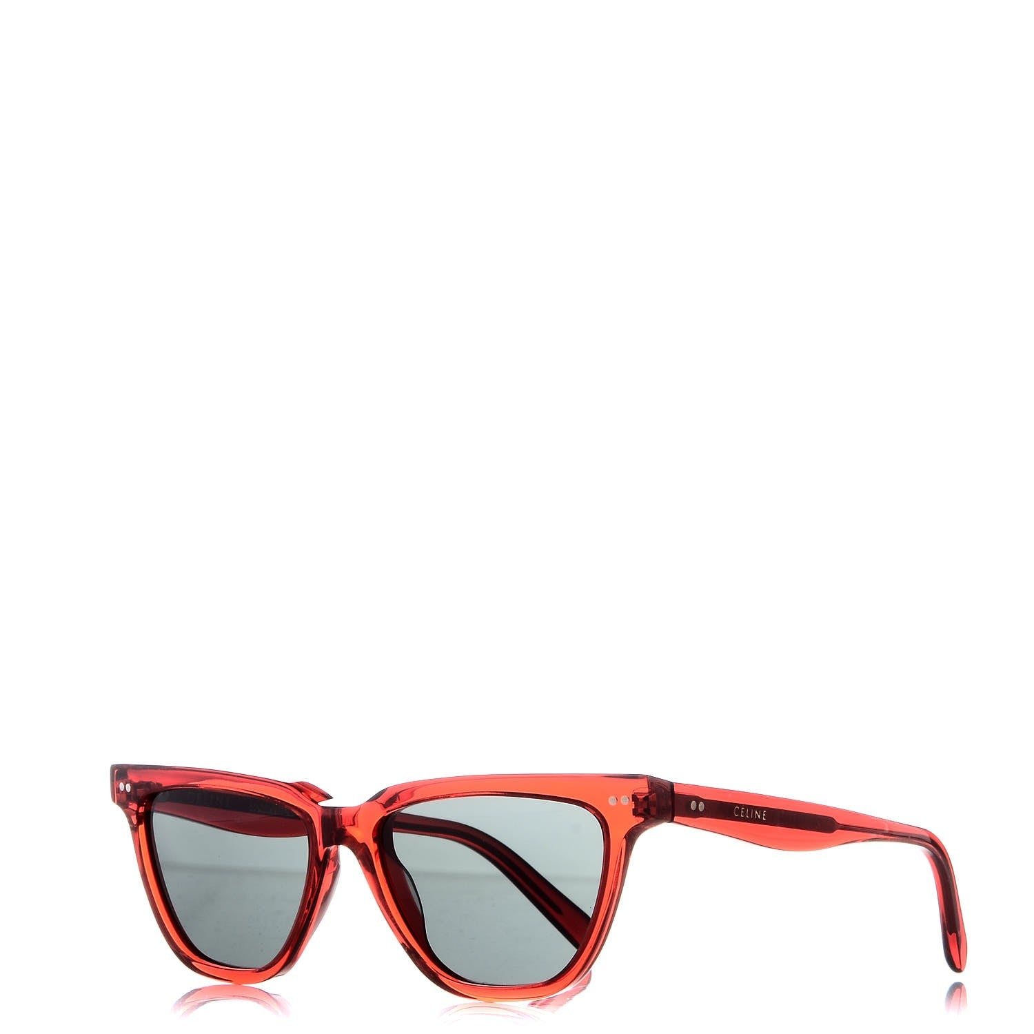 Celine Acetate Cat Eye Sunglasses CL40023I Red 1 of 7