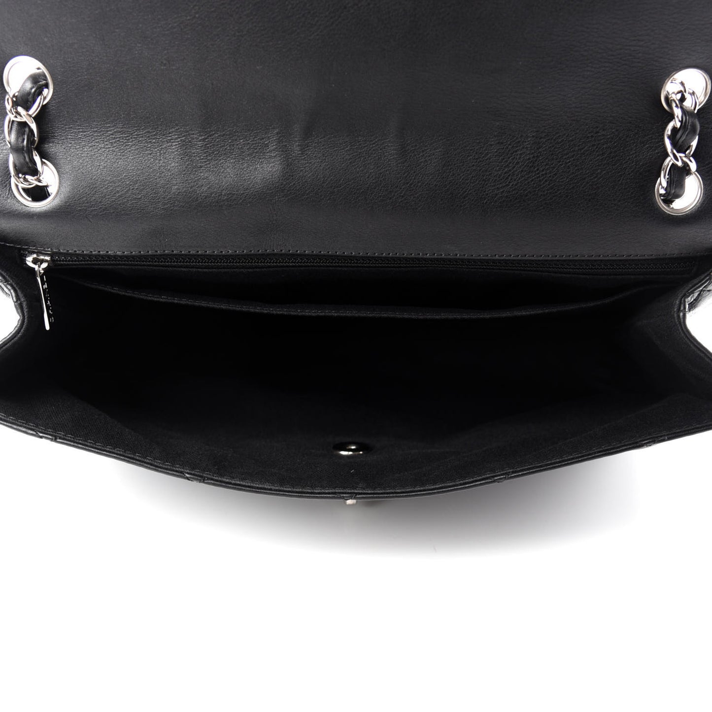 Calfskin Quilted In The Business Flap Bag Black