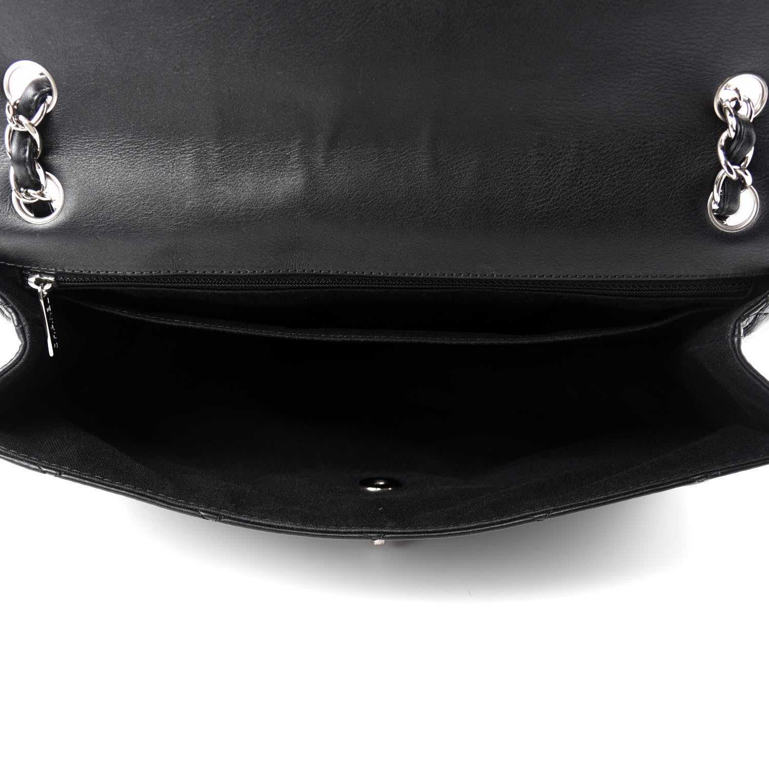 Chanel Calfskin Quilted In The Business Flap Bag Black 5 of 10